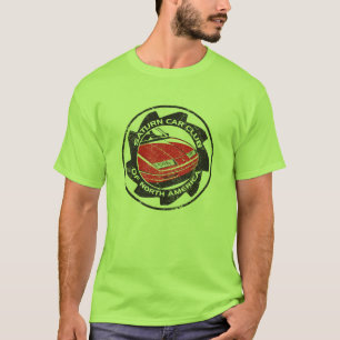 Bekymrad SCCNA loggad grön t-Skjorta Tee Shirt