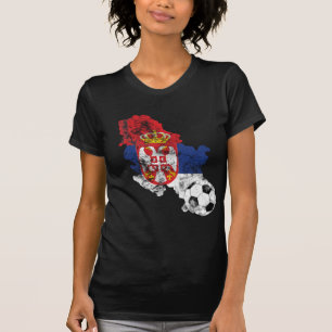 Bekymrad Serbia fotboll Tröja