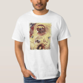 Bekymrad stilSlothastronaut T-shirt