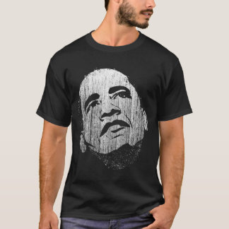 Bekymrad svart Barack Obama T-tröja T Shirt