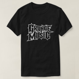 Bekymrad) T-tröja för Grungemusik ( Tee Shirt