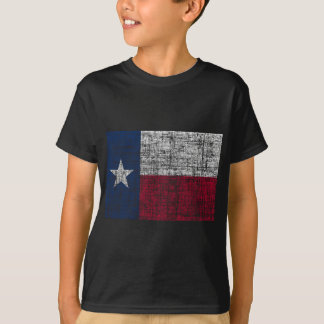 Bekymrad Texas flagga T Shirt