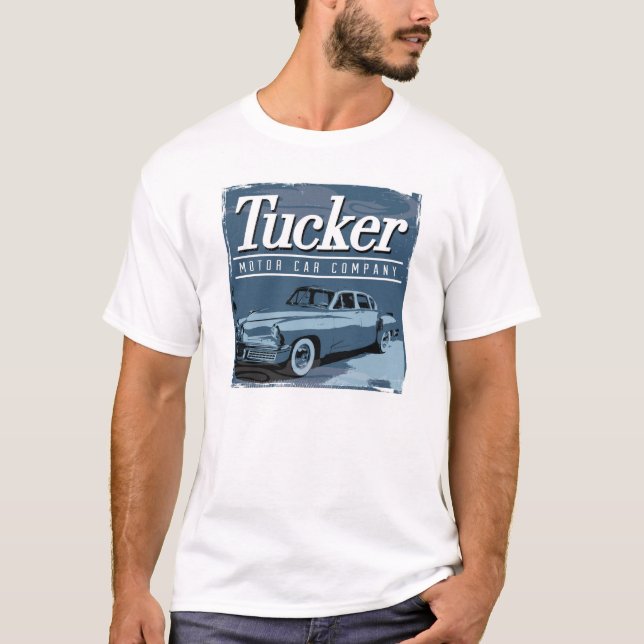 Bekymrad utslagsplats för fantastisk vintageTucker Tee Shirt (Framsida)