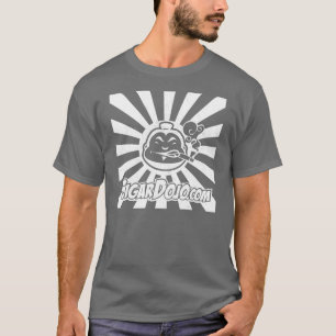 Bekymrad vitDojologotyp på mörk Tee Shirt