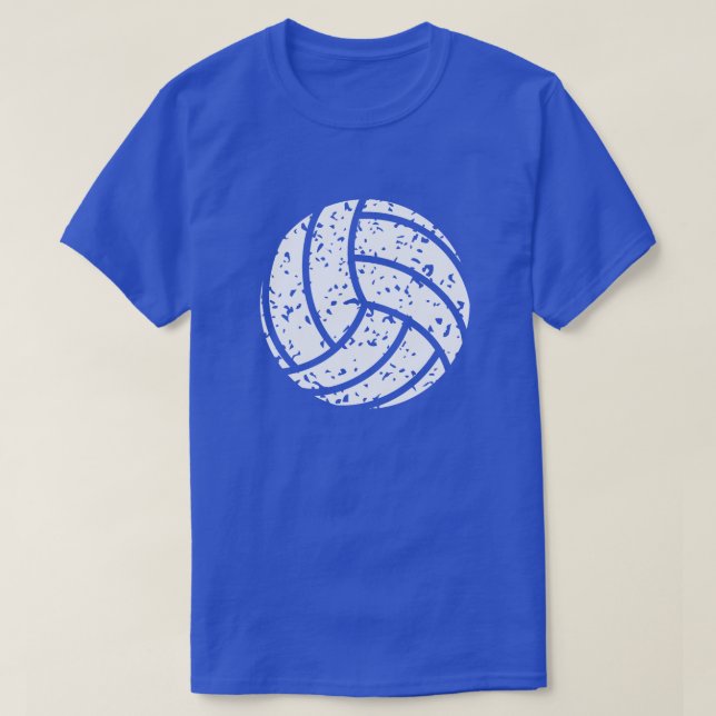 Bekymrad volleybollskjorta t shirt (Design framsida)