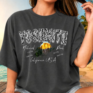 Bekymrad Yosemite National Park vandringseventyr T Shirt