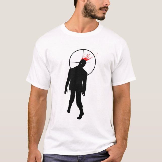 bekymrad zombiesplat - tee (Framsida)