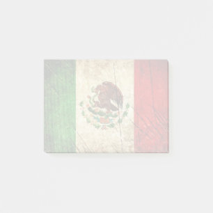 Bekymrat land sjunker Mexico Post-it Block