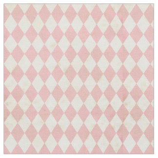Bekymrat rosa Argyle tryck Tyg