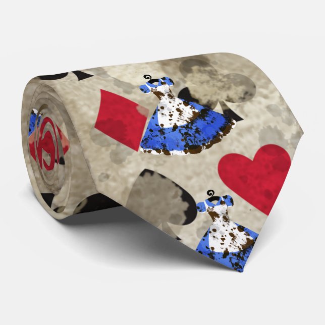 Bekymrat underlandAlice mönster Slips (Rullad)