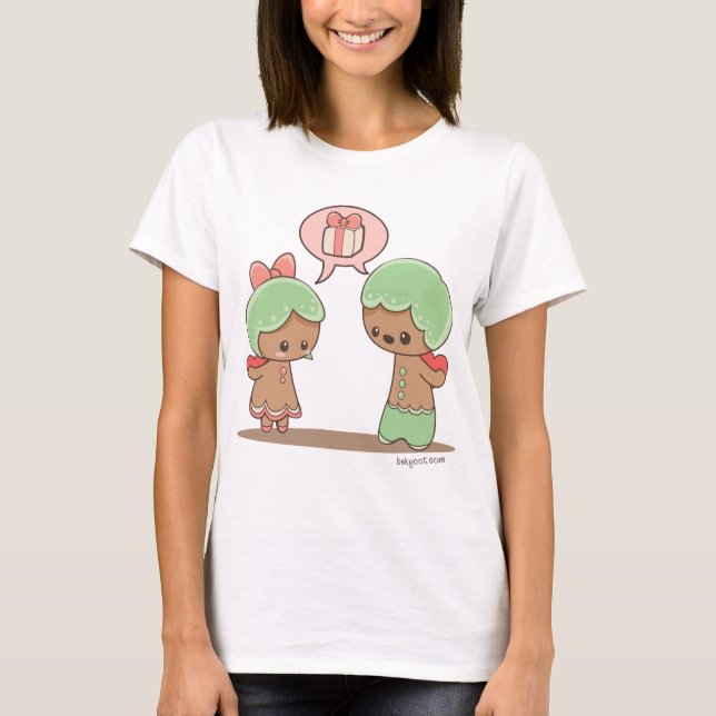 BeKyoot pepparkakabikter Tee Shirt (Framsida)