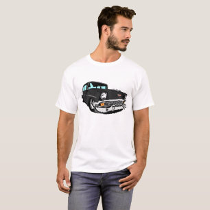 Bel Air 1956 i svart T Shirt