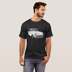 Bel Air 1957 i vit Tee Shirt