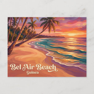 Bel Air Beach Guinea Vykort