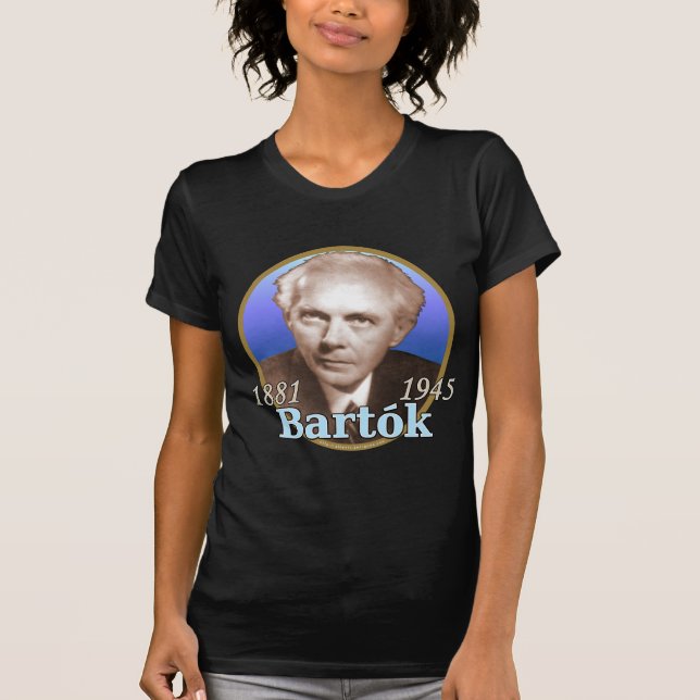 Bela Bartok T-shirt (Framsida)