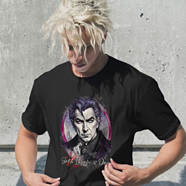 Bela Lugosi är död - Exquisite Retro Art T Shirt (Skapare uppladdad)