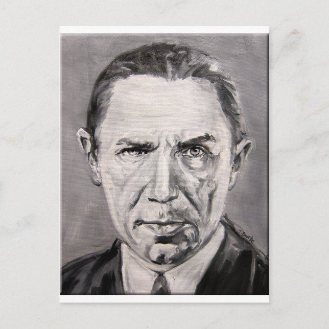 Bela Lugosi Vykort (Framsida)