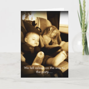 Belad Birthday Spädbarn Kort