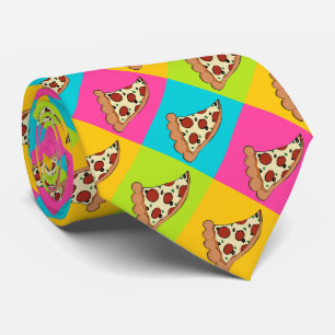 Belagd med tegel designtie för Pizza skivor Slips