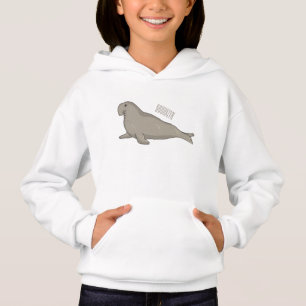 Belägg för tecknad av elefantsäl t shirt