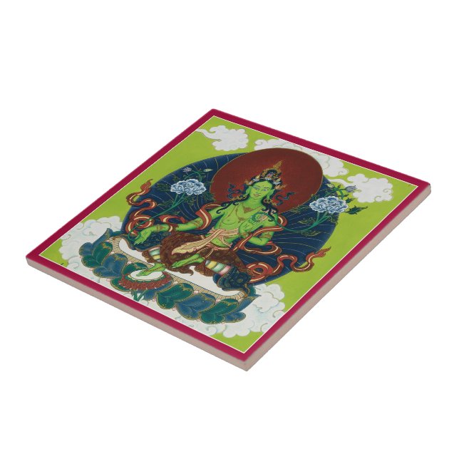 BELÄGGA MED TEGEL - gröna Tara, den mest berömda Kakelplatta (Sidan)