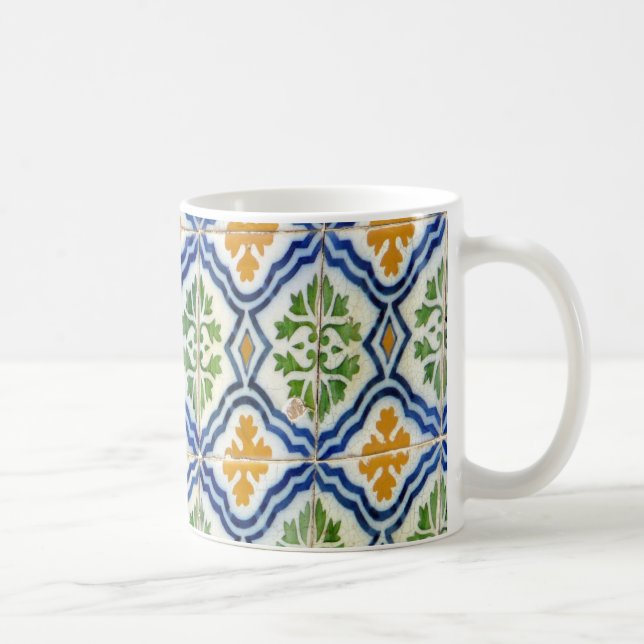 Belägger med tegel av Portugal Kaffemugg (Höger)