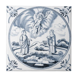 Belägger med tegel den keramiska bibliska designe kakelplatta