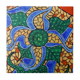 Belägger med tegel keramisk konst för den abstrakt kakelplatta