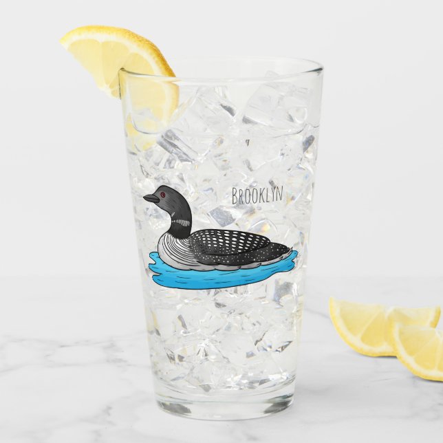 Beläggningsbild för fåglars tecknad glaskopp (Framsida Ice)