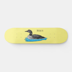 Beläggningsbild för fåglars tecknad mini skateboard bräda 18,5 cm