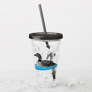 Beläggningsbild för fåglars tecknad take away mugg