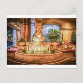 Belagio Las Vegas Nevada Fontän Resort Hotel Vykort
