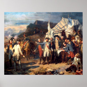 Belägring av Yorktown, Art Print Poster