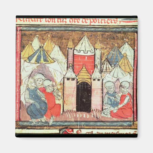 Belägringen av Chateau-Gaillard Magnet (Framsidan)