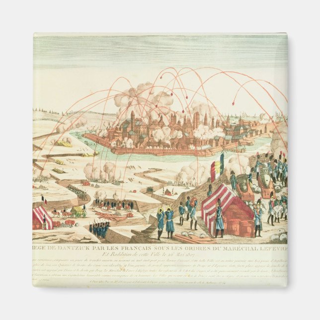 Belägringen av Danzig Magnet (Framsidan)