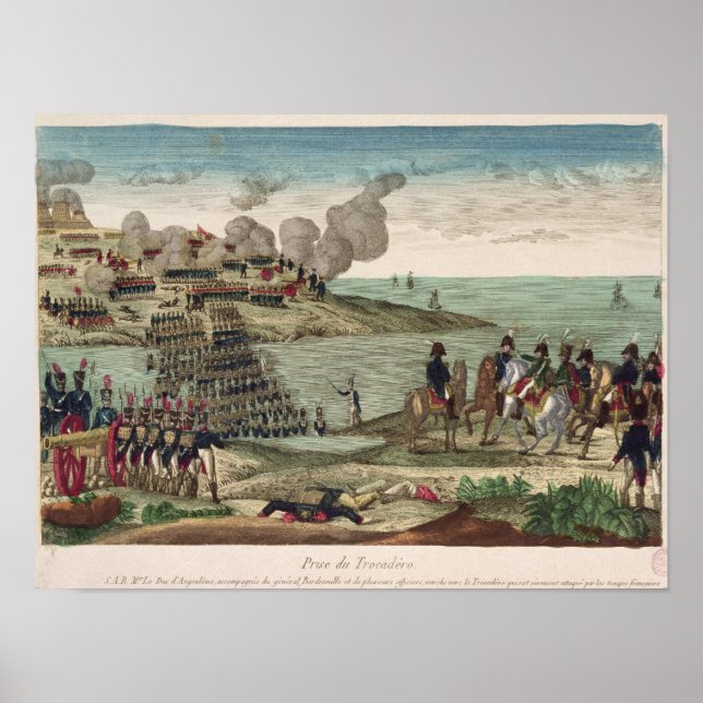 Belägringen av Trocadero Poster (Framsidan)