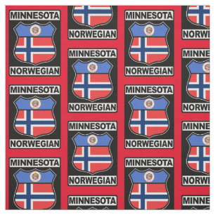 Belagt med tegel tyg för Minnesotan norsk amerika
