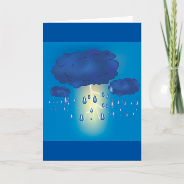Belämningsstorm Greeting Cards Kort (Skapare uppladdad)