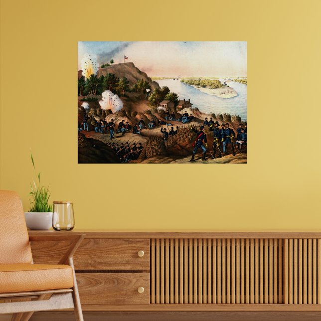 Beläning av Vicksburg Ulysses S. Grant 1888 Poster (Vardagsrum 2)