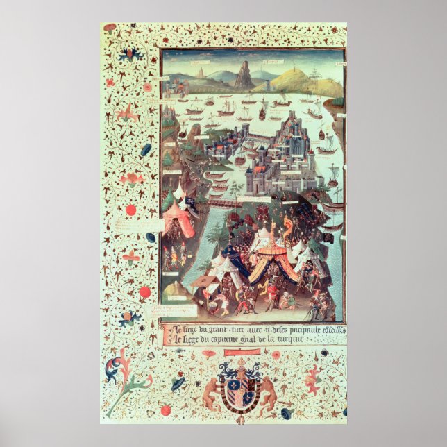 Beläningen av Konstantinopel Poster (Framsidan)