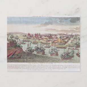 Beläningen av Malta, 12:e, juni 1798 Vykort
