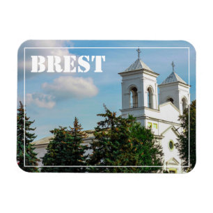 Belarus Беларусь Brest Брэст Брест Arkitektur Magnet
