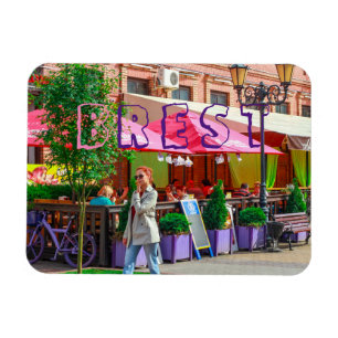 Belarus Беларусь Brest Брэст Брест Arkitektur Magnet