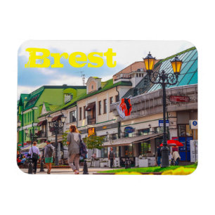 Belarus Беларусь Brest Брэст Брест Arkitektur Magnet