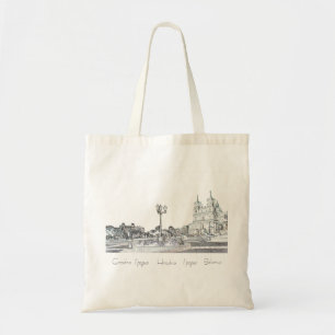 Belarus Беларусь Grodno Hrodna Гродно Tote Bag Tygkasse