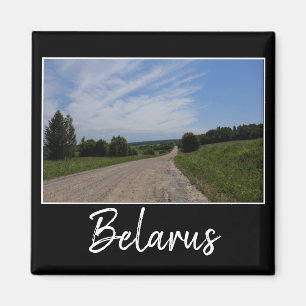 Belarus Беларусь Landskapsnaturmagnet Magnet