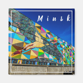 Belarus Беларусь Minsk Минск Arkitektur Magnet
