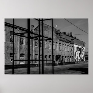 Belarus Беларусь Minsk Мінск Arkitektur Affisch