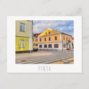 Belarus Беларусь Pinsk Пінск Пинск Julkort Vykort