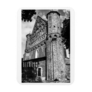 Belarus Беларусь Synkavichy Kyrka Arkitektur Magnet